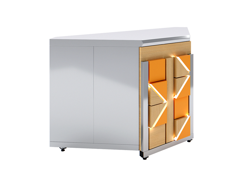 Модуль угловой внутренний Luxstahl УВ-90 Premium