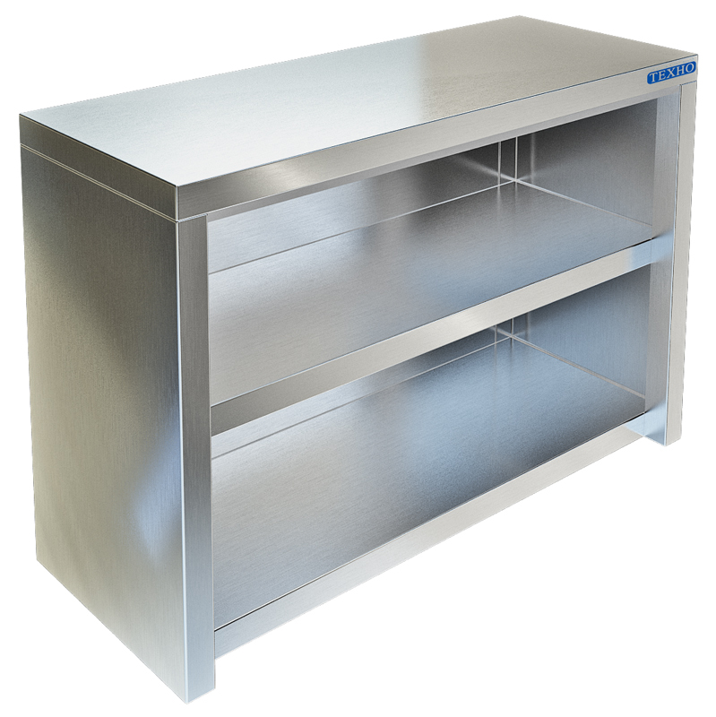 Полка-шкаф настенная открытая ТЕХНО-ТТ ПН-421/600 (без дверей)