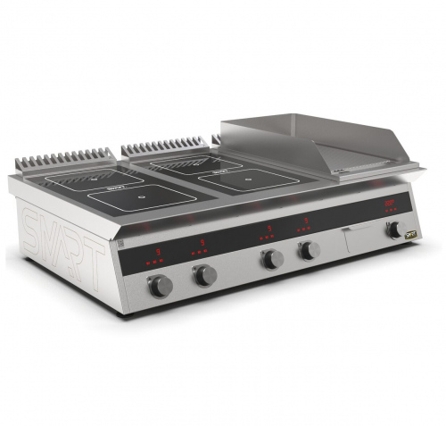 Плита индукционная комбо K76-3KRN SMART INDUCTION