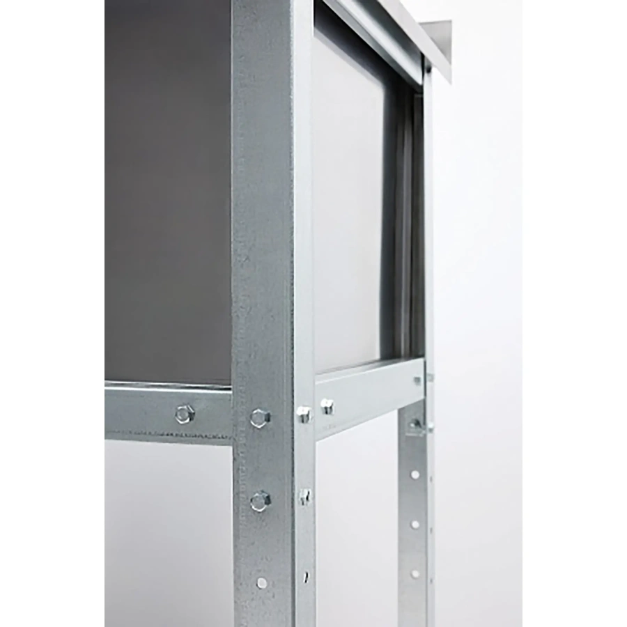 Ванна моечная двухсекционная с бортом ВМС-2/6-Б-ЭК