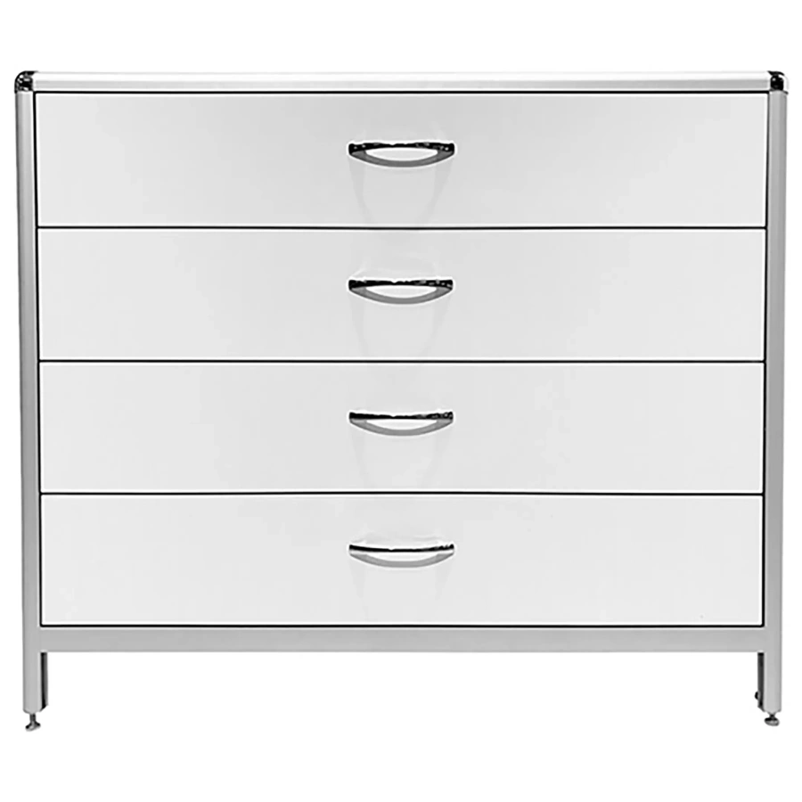 Стол-тумба лабораторная MED 12.007al (белый)