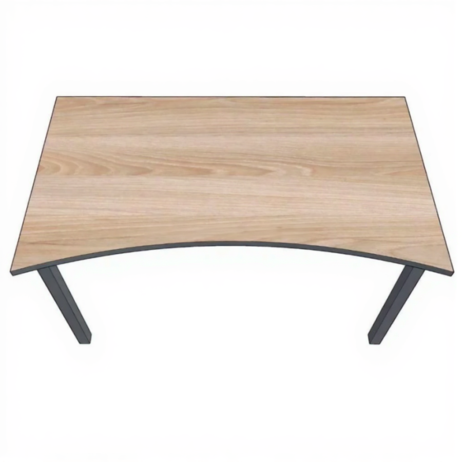 Офисный стол «НОРДЕН» с вырезом 1200x700 подстолье П 40x40 столешница 22 мм