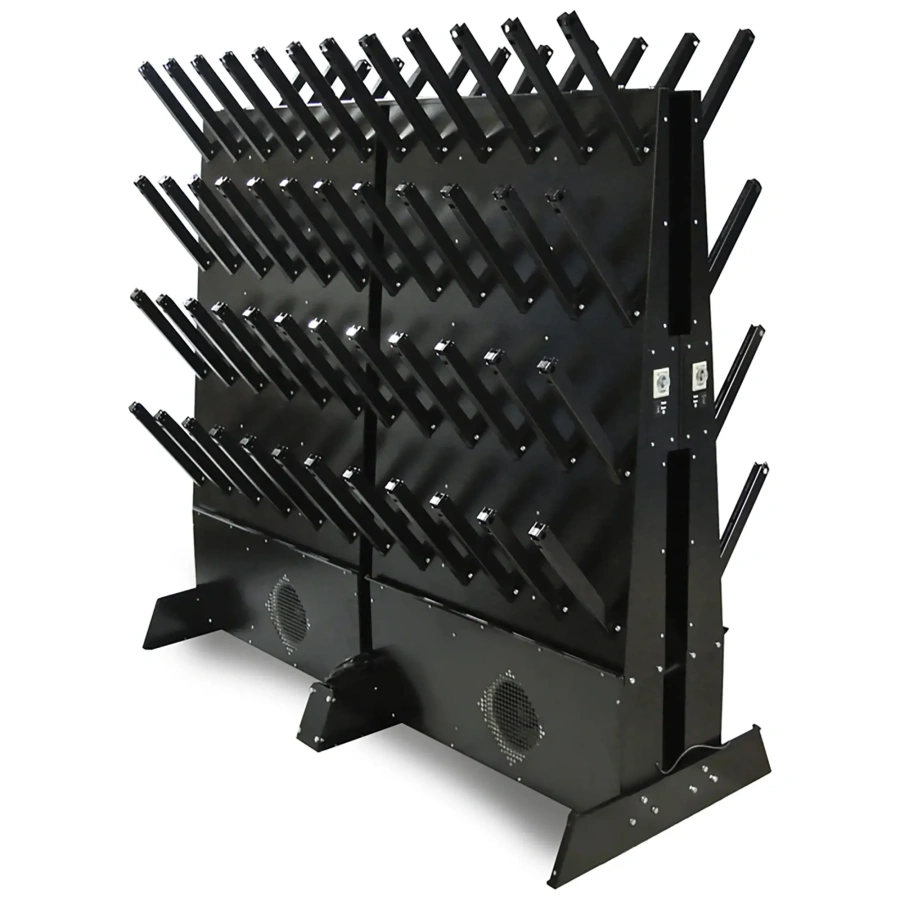 Сушильная стойка СО-48 на 48 пар обуви (с клапанами)