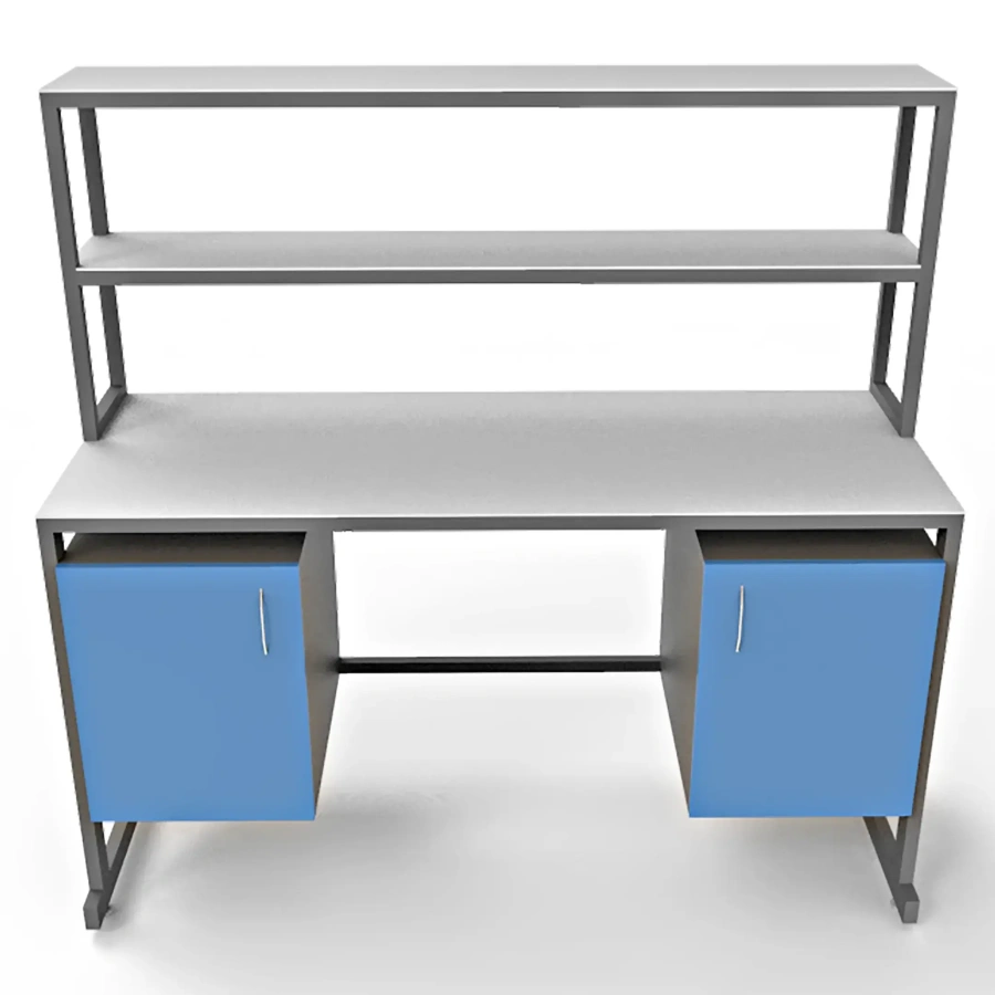 Стол лабораторный с керамикой СЛк 21.011 (белый)