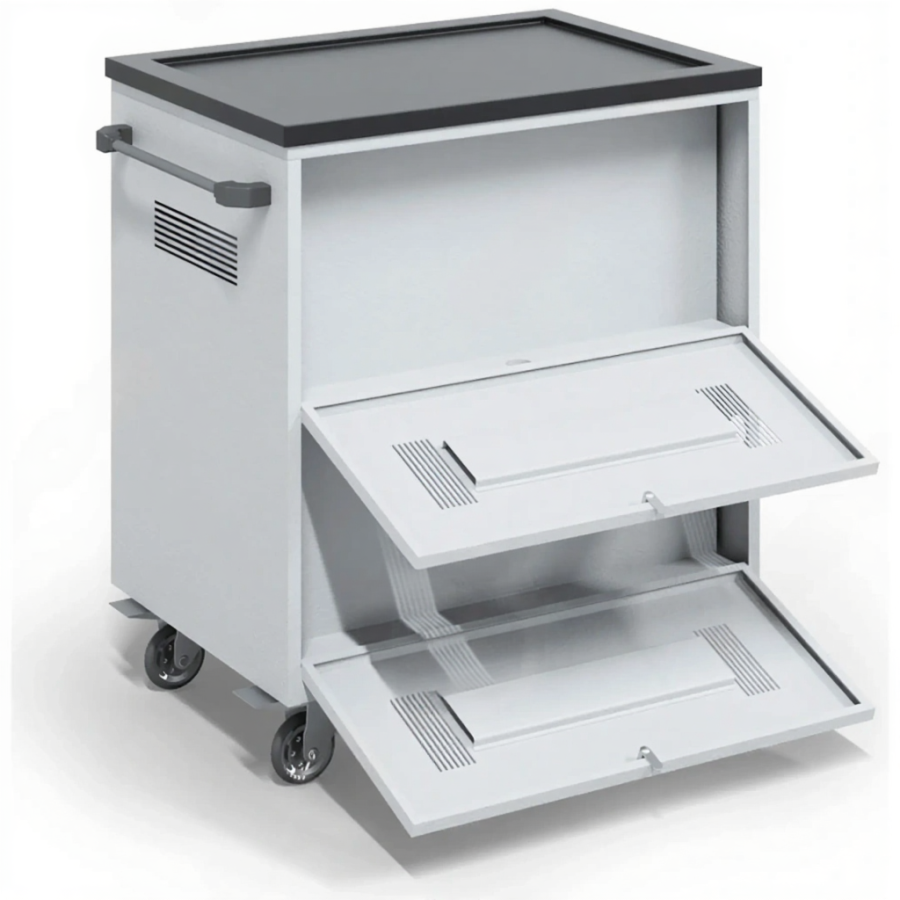 Тележка для хранения 30 ноутбуков и планшетов 17,3 дюймов