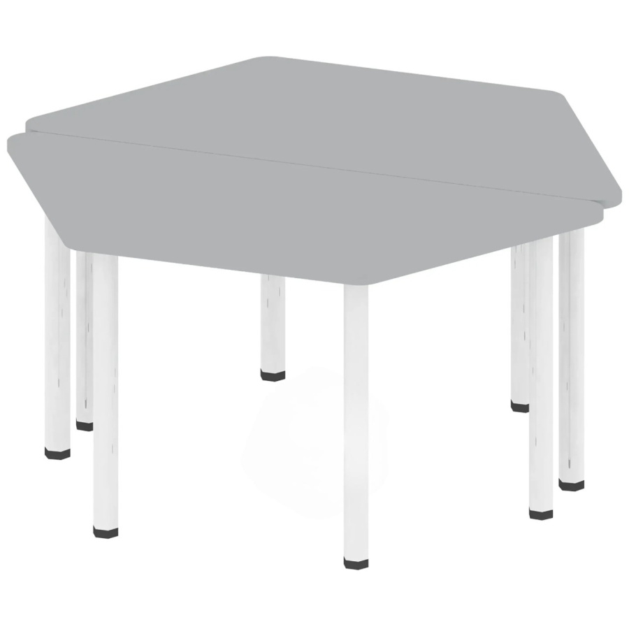 Стол трапеция СТ-ШП-72, Серый