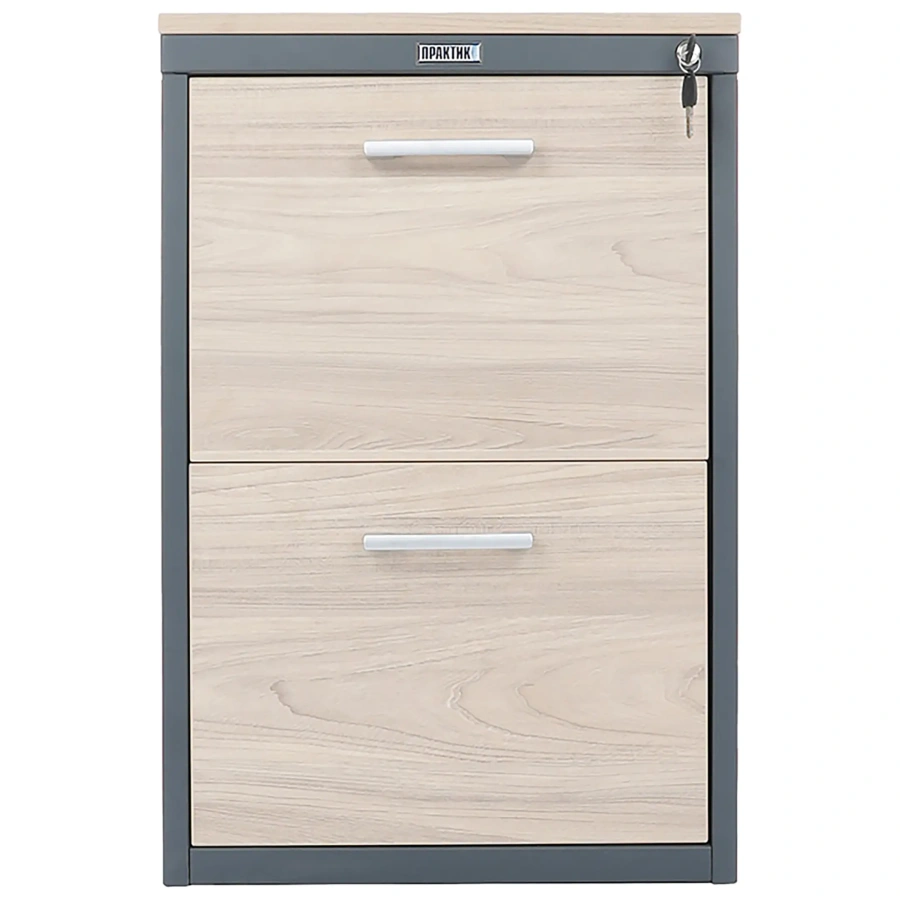 Картотечный шкаф ПРАКТИК AFC-02LC