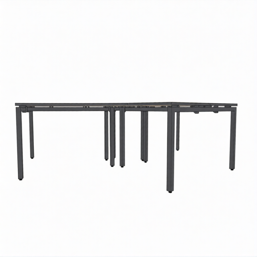 Рабочая станция 3М «НОРДЕН» 1200/600х1200/600х60° подстолье П 40x40 столешница 22 мм