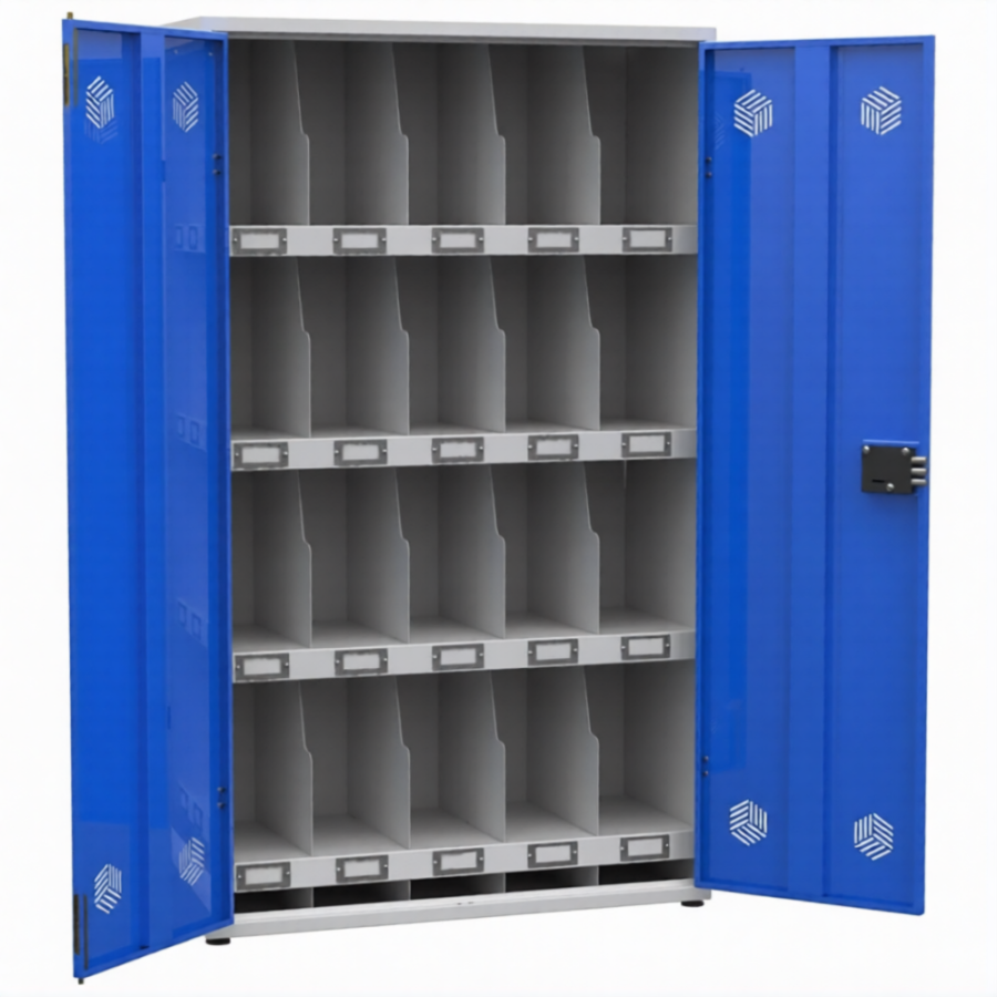 Шкаф для СИЗ на 20 противогазов PROTECTING-20 усиленный