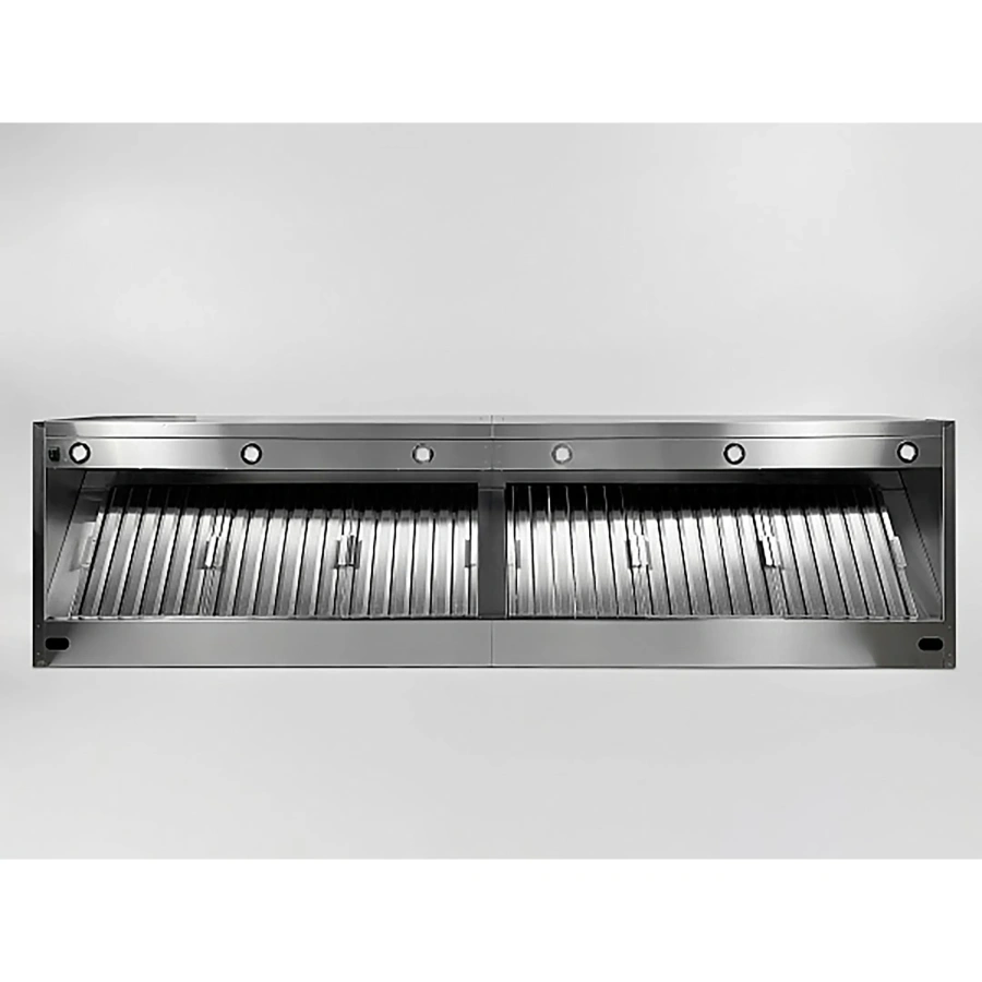 Зонт вытяжной пристенный с подсветкой ЗВПКП-15/14